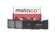 3000194 METACO Колодки тормозные передние к-кт
