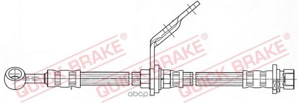 58992 OJD (QUICK BRAKE) Тормозной шланг