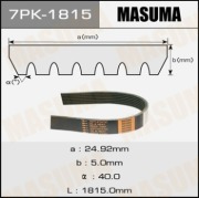 7PK1815 MASUMA Ремень привода навесного оборудования