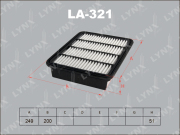 LA321 LYNX Фильтр воздушный