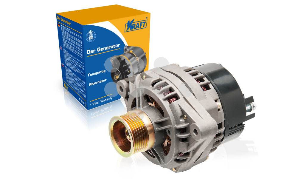 KT203009 KRAFT Генератор ВАЗ 1117-1119 (90 А)