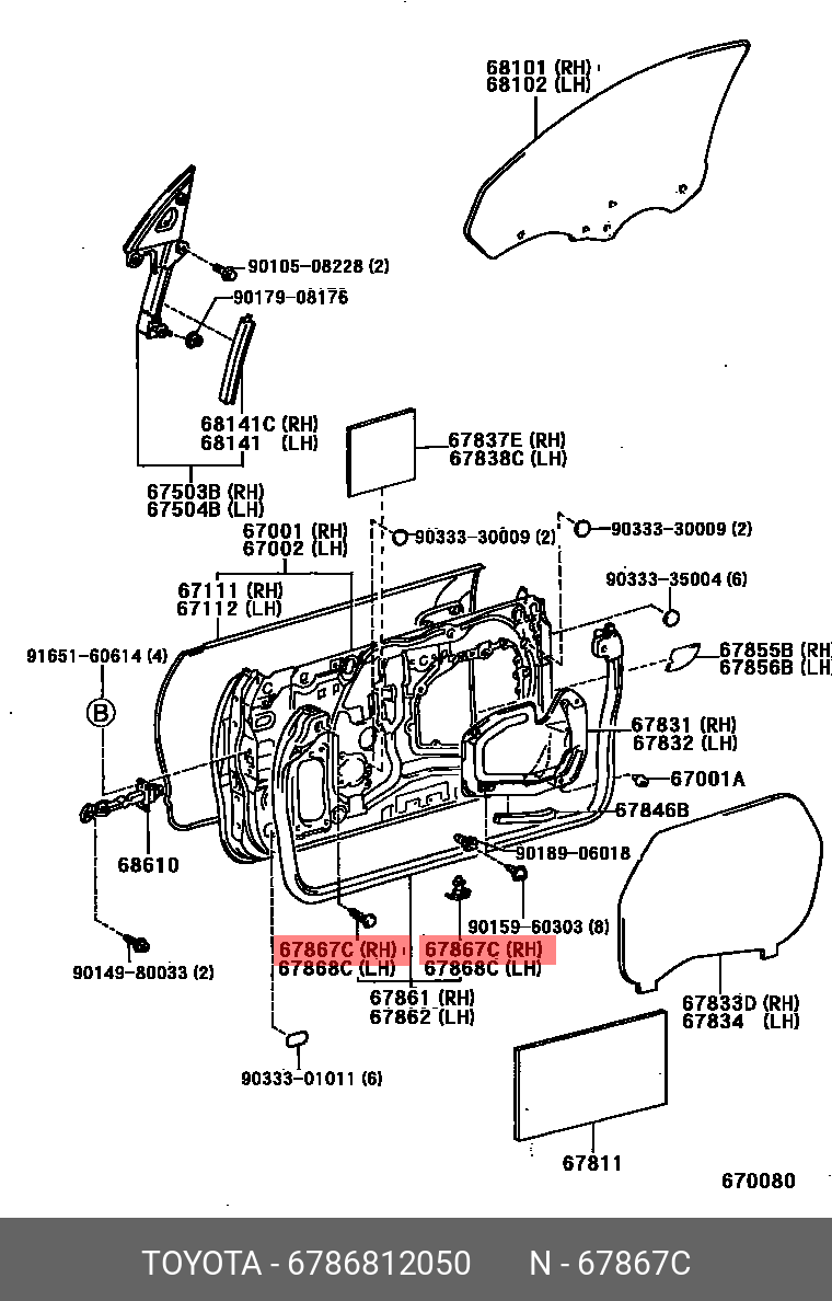 6786812050 TOYOTA -