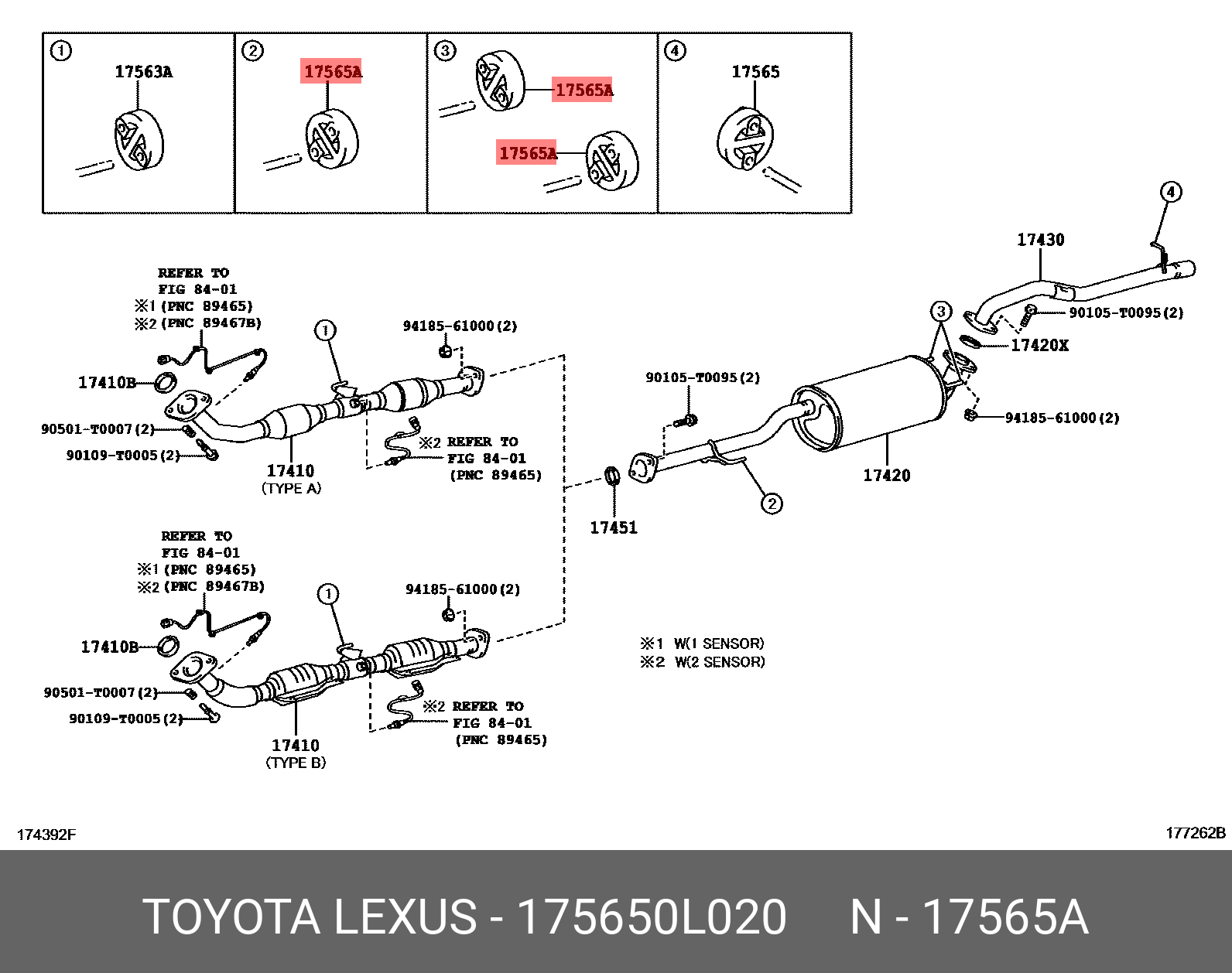 175650L020 TOYOTA -