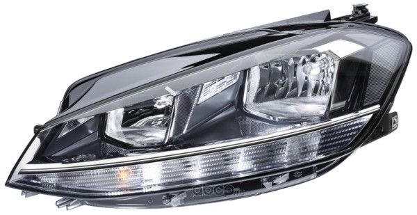 1EB013924011 HELLA Фара основная, лев, Н9, VW GOLF VII