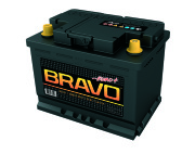 4607034730215 АКОМ Аккумулятор Bravo 6СТ-60 (О.П.) 480А АО АКОМ