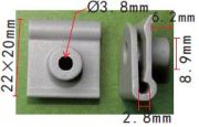 AK1114569 AUTOKREP Клипса