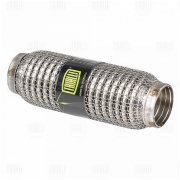 FT0006 TRIALLI Виброкомпенсатор выхлопной трубы (Гофра) 45x200 Hydra/Wire Mesh (нержавеющая сталь)