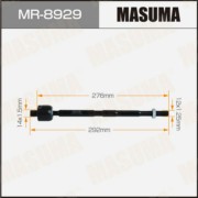 MR8929 MASUMA Тяга рулевая
