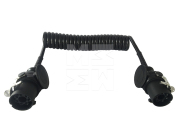 M7324001 MARSHALL Кабель спиральный 7 полюсов, EBS, ISO 7638, пластик, L= 4.5 м (M7324001)