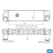 KIZ1016RR KRAUF Интеркулер