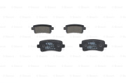 0986424124 BOSCH Комплект тормозных колодок, дисковый тормоз