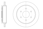 GR01608 GBRAKE Диск тормозной