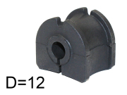 ST562300111R SAT Втулка заднего стабилизатора D=12 RENAULT DUSTER 10