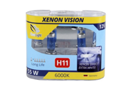 К-т ламп H11 XenonVision 12V-55W галоген (2 шт.) CLEARLIGHT MLH11XV