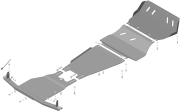 11336 MOTODOR Защита стальная