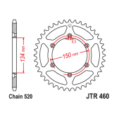 JTR46050SC JT SPROCKETS Звезда цепного привода JTR460.50SC