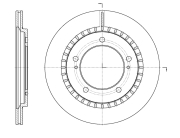 GR20270 GBRAKE Диск тормозной