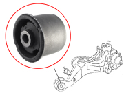 ST555014N000U SAT Сайлентблок цапфы Nissan Primera 95-02 / Serena 99-05