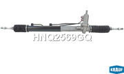 HNQ2569GQ KRAUF Рулевая рейка с тягами гидравлическая (HYUNDAI Santa Fe II 2006-2012, вход/выход М14/М16)
