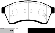 GK0444 CTR Колодки тормозные