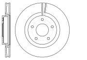 GR20755 GBRAKE Диск тормозной