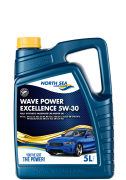 708120 NORTH SEA LUBRICANTS Масло моторное синтетика WAVE POWER EXCELLENCE 5W-30 5л