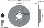 92293103 TEXTAR Тормозной диск