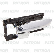 P201150R PATRON Ручка двери пластмассовая передн = задн (прав) Kia Optima Magentis 06-10 (серебр)