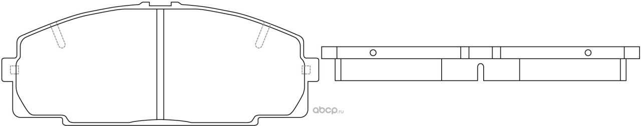 BP21237 SB Колодки тормозные