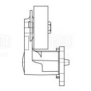 CM5106 TRIALLI Ролик привод. ремня для а/м Chevrolet Tahoe (99-) 4.8i/5.3i (с натяж. мех.) (CM 5106)