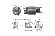 ZM395 ERA Тяговое реле, стартер