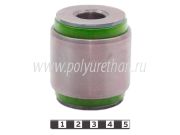 1064821 ПОЛИУРЕТАН Сайлентблок нижнего прямого рычага передней подвески, подстоечный запрессованный