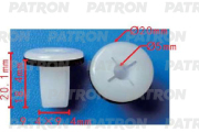 P371670 PATRON Клипса пластмассовая