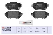 M2625965 MARSHALL Тормозные колодки (легковые)