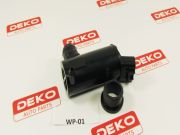 WP01 DEKO Насос омывателя стекла Corolla AE100, Camry SV30, RAV 4 (SXA10), одна трубка