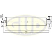 GSA343412 G.U.D АМОРТИЗАТОР ПОДВЕСКИ