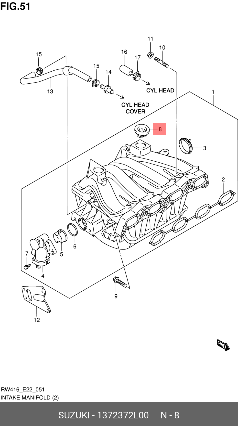 1372372L00 SUZUKI 
