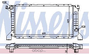 FDTRT91910 BODYPARTS TRANSIT РАДИАТОР ОХЛАЖДЕН (NISSENS) (см.каталог)