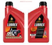 124178 LUBREX Масло трансмиссионное синтетика LUBREX DRIVEMAX CVT 1л.