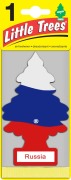 Ароматизатор подвесной 19974 Елочка Российский флаг (ваниль)(1) LITTLE TREES U1P19974RUSS