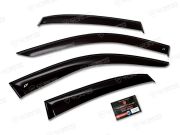 NE10106 COBRA TUNING Дефлектора на окна комплект для Nissan Almera classic (N17) 2006Аlmera II Sd (N16) 2000-2006EuroStandard деф.окон CT