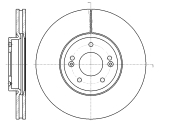 GR20776 GBRAKE Диск тормозной вентилируемый