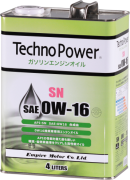 TPL4100 TECHNOPOWER Масло моторное Techno Power 0W-16 SN синтетика 4 л.