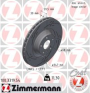 100331954 ZIMMERMANN Тормозной диск