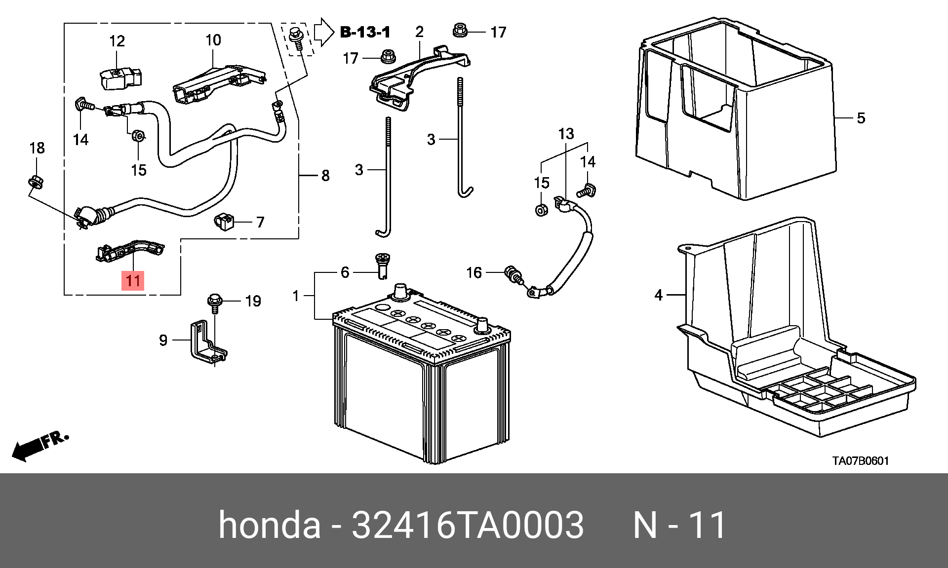 32416TA0003 HONDA 
