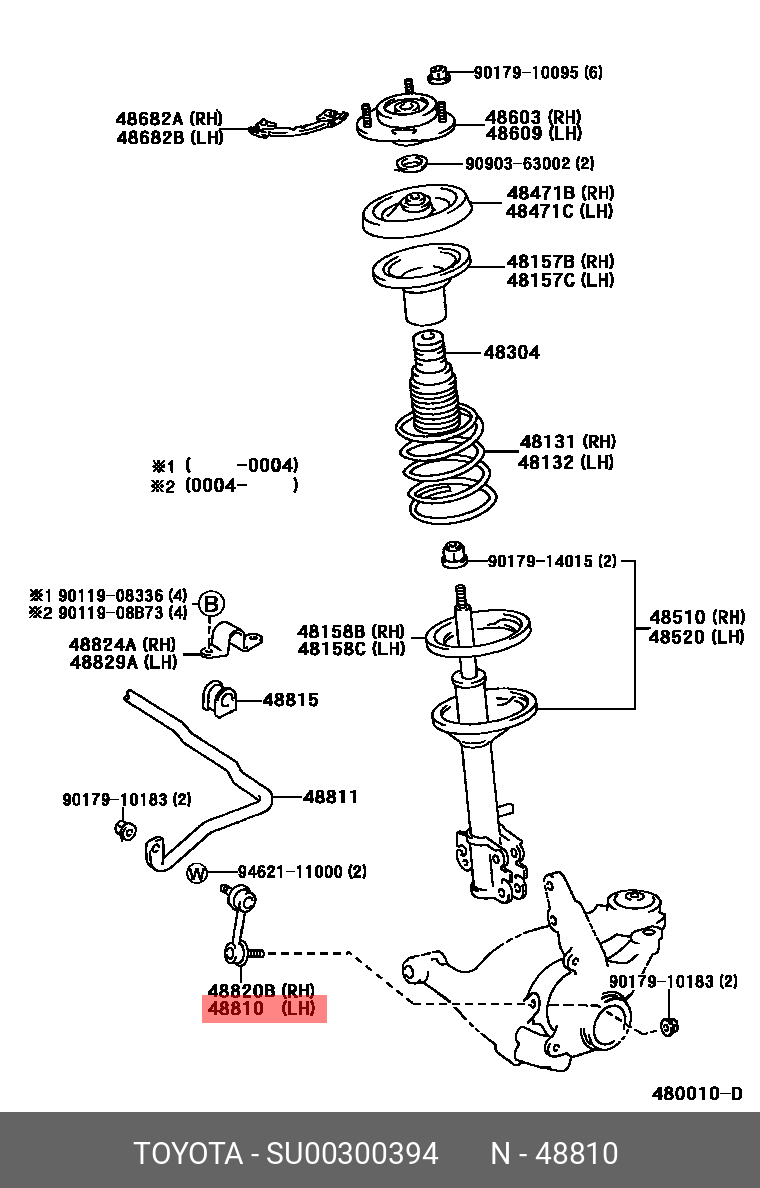 SU00300394 TOYOTA 
