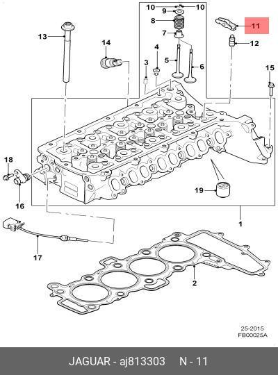 AJ813303 JAGUAR LENKER,ARM-CONTROL,LENKER
