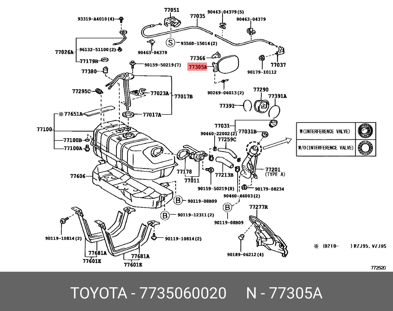 7735060020 TOYOTA 
