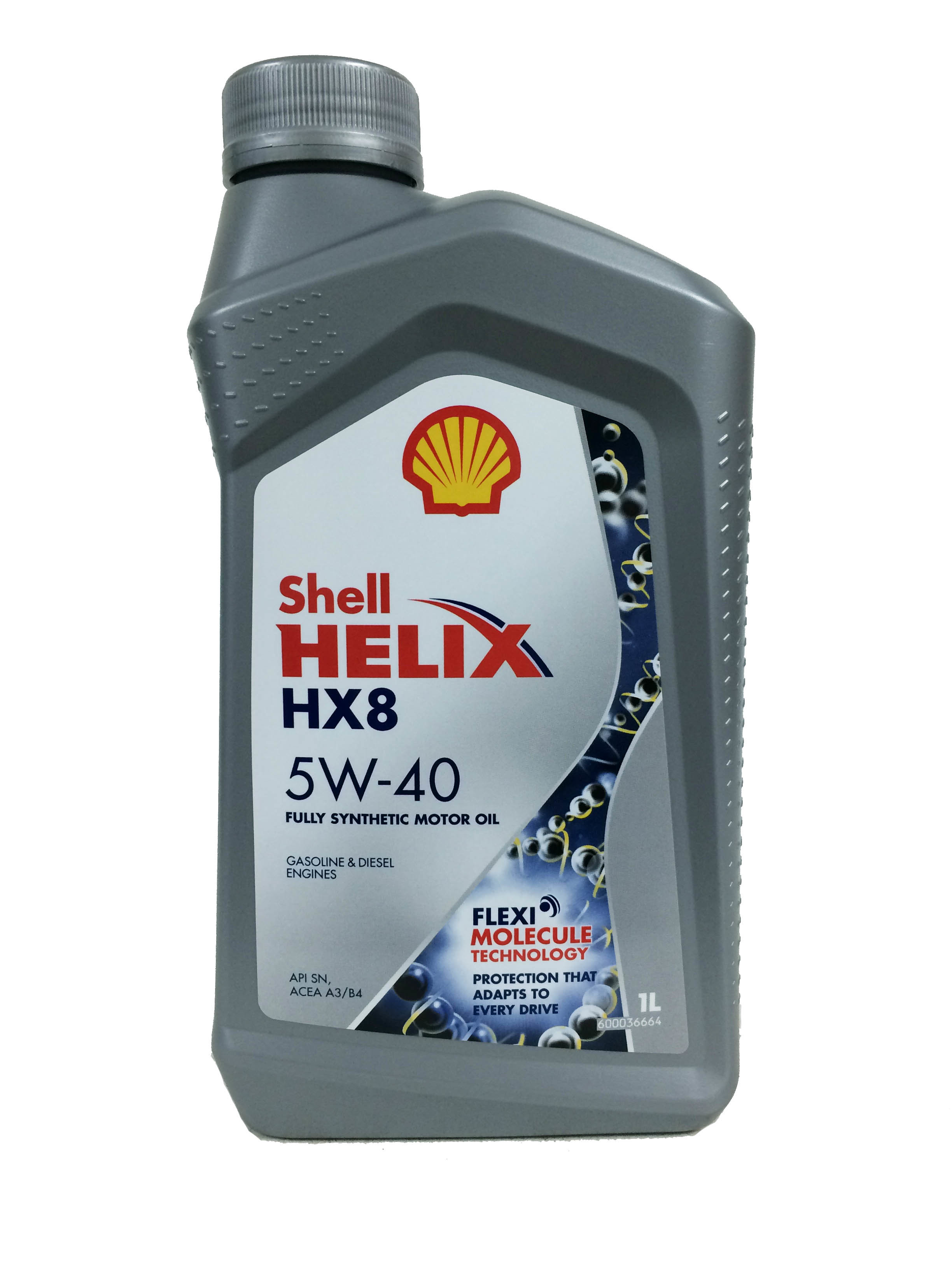 550040424 SHELL Масло моторное синтетическое Shell HX-8 SAE 5W40 API SMCF 1л
