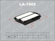 LA1905 LYNX Фильтр воздушный